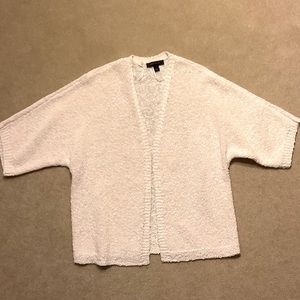 Ann Taylor Short Sleeve Open Front Cardigan